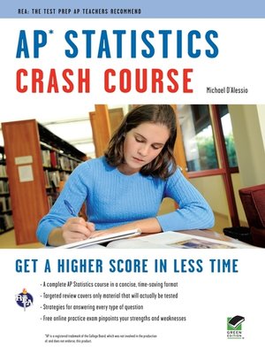 cover image of AP Statistics Crash Course